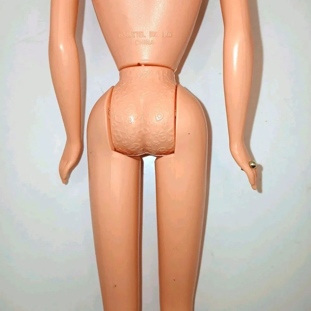 My Fair Lady Barbie Doll from Embassy Ball Brunette Superstar Face De-boxed Nude